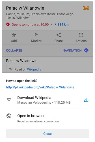 قائمة الوصف