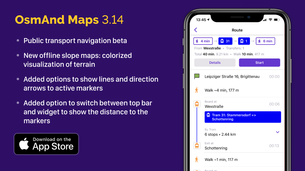 OsmAnd iOS 3.14