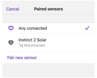 External sensors widgets Settings Android