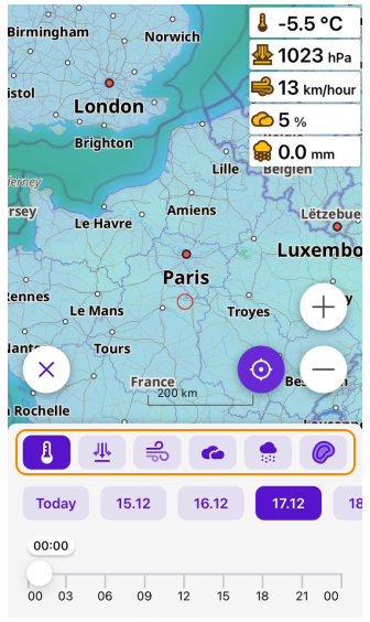 Weather Dashboard in iOS