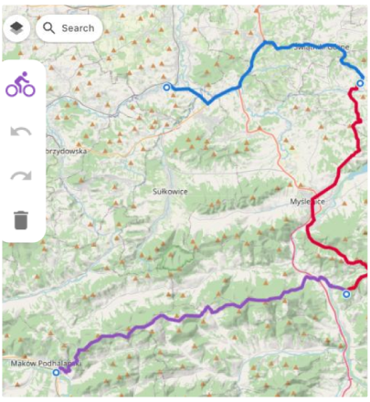 OsmAnd Web Track verwalten