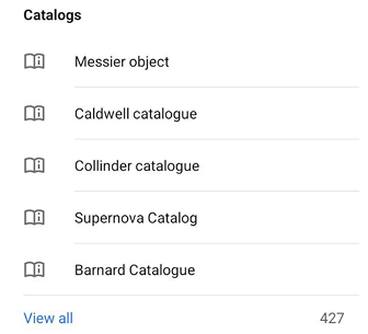 Catalogues