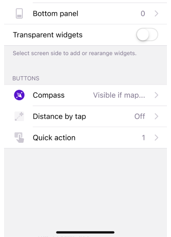 Menu Configurer l&#39;écran