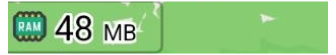 Widgets d'infos mémoire