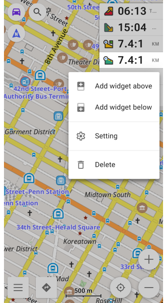 Duplication de widget