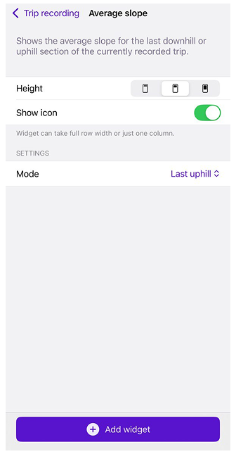 Pendenza media Android