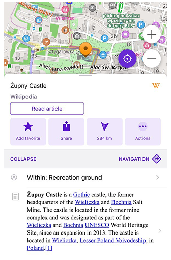 Список описів
