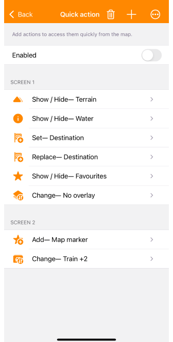 Quick action widget_ios_add