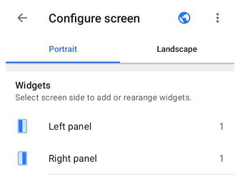 Diseño de la pantalla del mapa