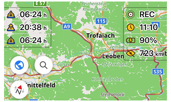 Contorno de widget iOS