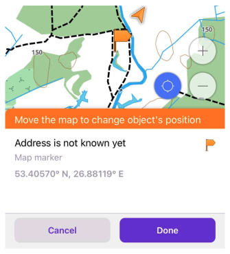 Action Changer la position UI iOS