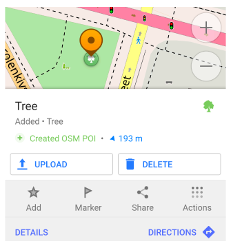 Tél�écharger un POI Android