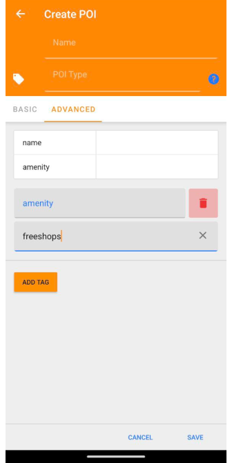 Ajouter une balise POI Android