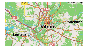 Style de route à contour audacieux sur la carte