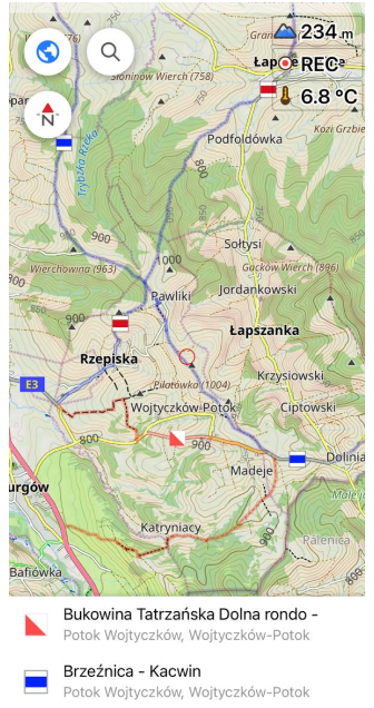 Trasy na ziemi