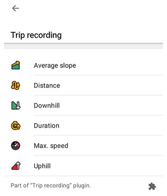 Adicionando widget Distância/Iniciar-Parar no Android